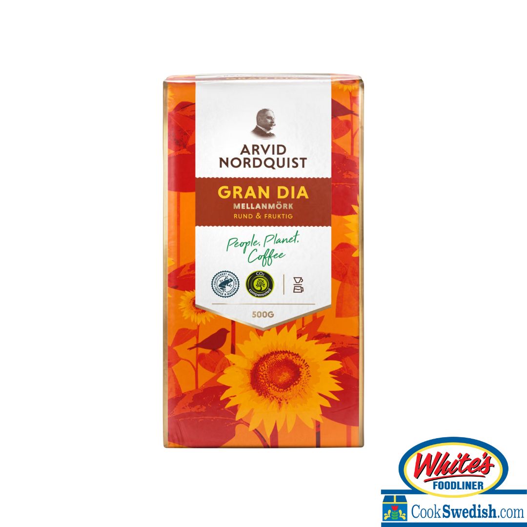 Arvid Nordquist Gran Dia Ground Coffee, 17.6oz – Cook Swedish