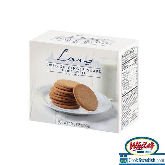 Lars Own Swedish Ginger Snaps Box, 10.5oz