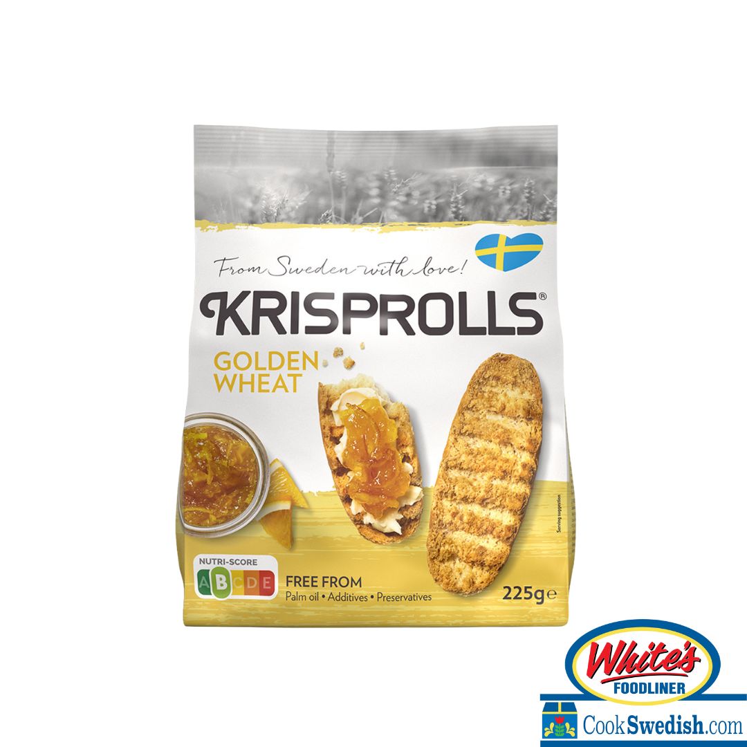 Krisprolls Golden Wheat, 7.9oz – Cook Swedish