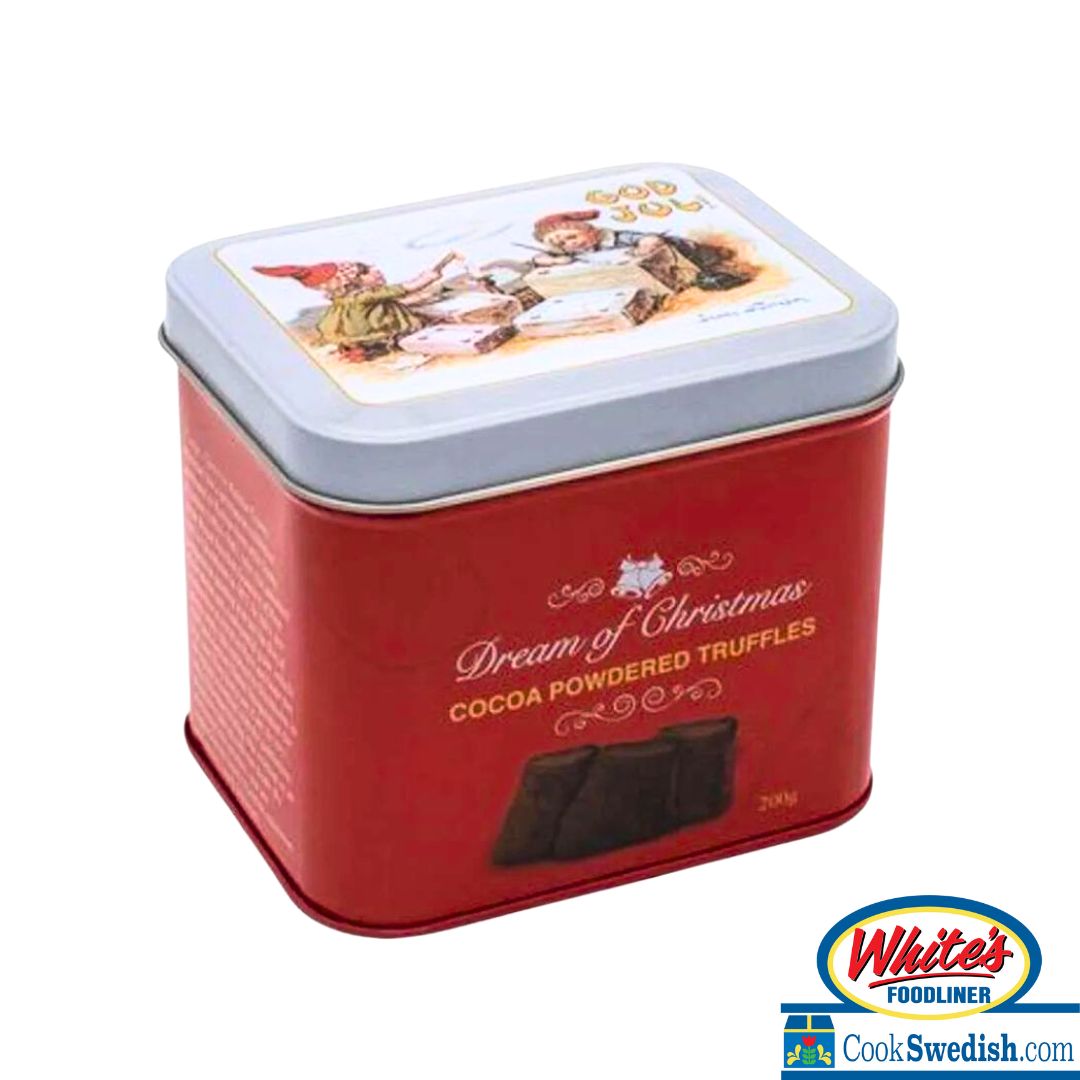 Dream of Sweden Truffles - Christmas Tin, 7.05oz – Cook Swedish