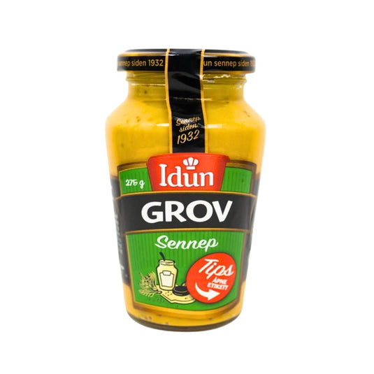 Idun Grainy Mustard, 9.52oz