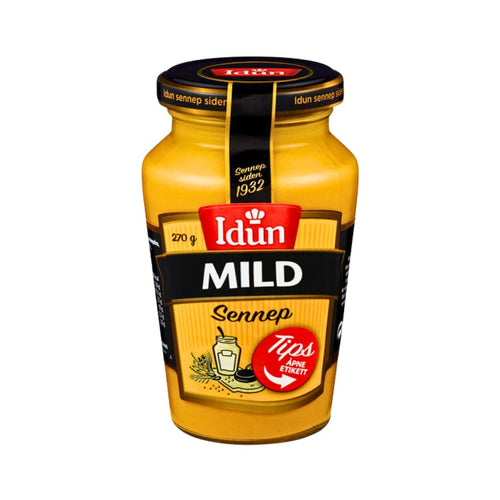 Idun Mild Mustard, 9.52oz