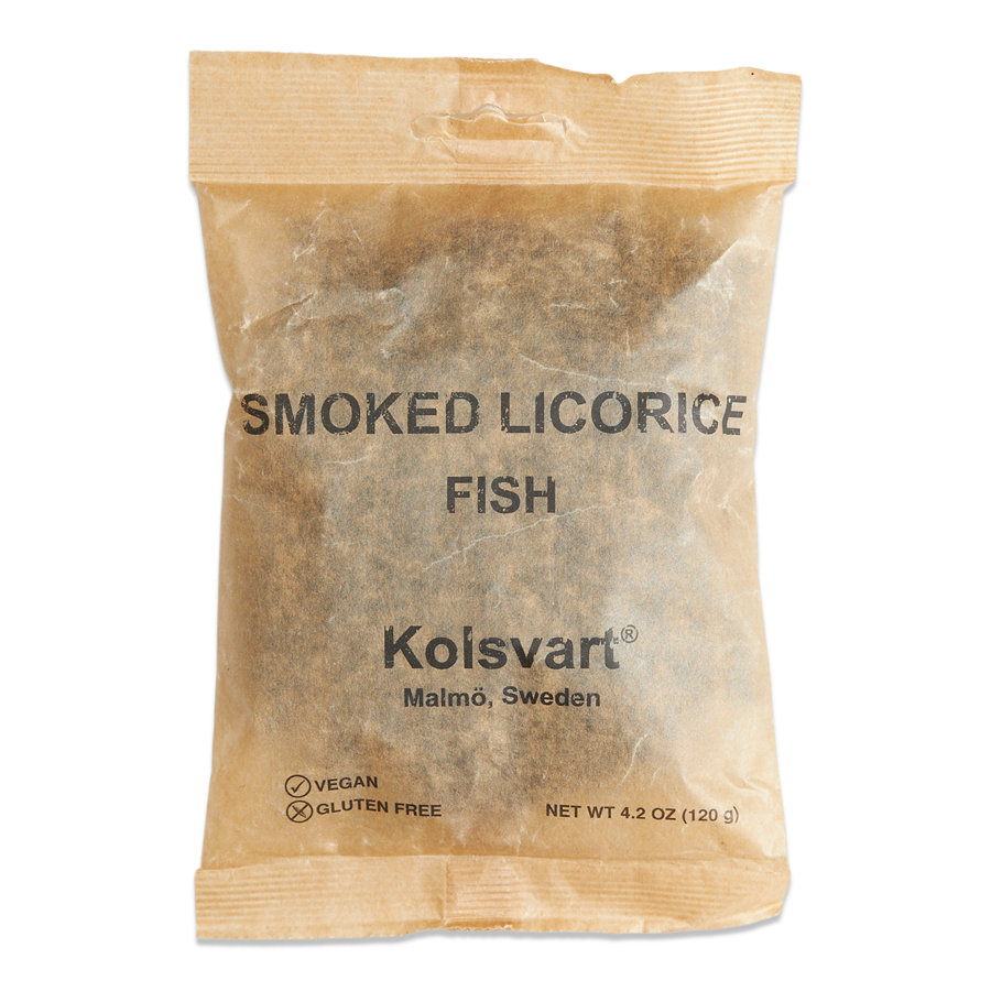 Kolsvart Sour Raspberry Swedish Candy Fish, 4.2oz – Cook Swedish