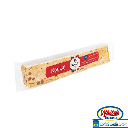 Le Nougat Soft Almond & Salted Butter Caramel Nougat Bar, 3.52oz