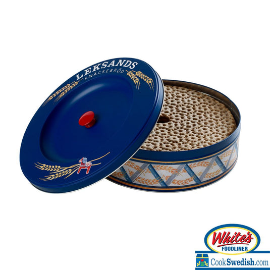 Leksands Decorative Crispbread Tin (for Rounds)