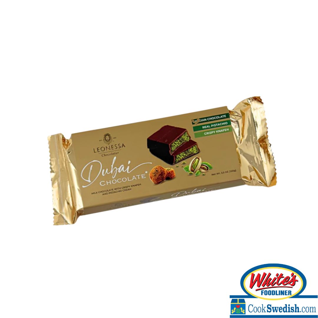 Leonessa Dubai Chocolate Bar, 3.5oz – Cook Swedish