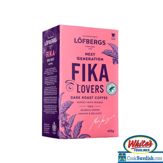 Lofbergs Fika Dark Roast Ground Coffee, 15.87oz
