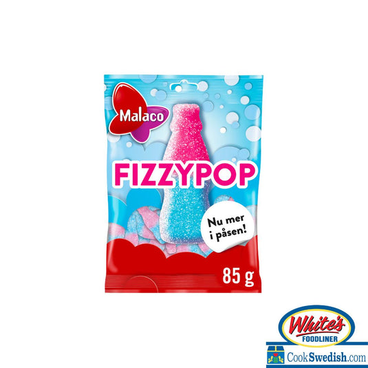 Malaco FizzyPop Sour & Salty Gummies, 2.99oz