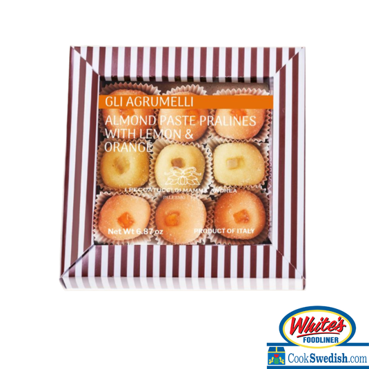 Mamma Andrea Almond Paste Pralines with Lemon & Orange – 6.87 oz