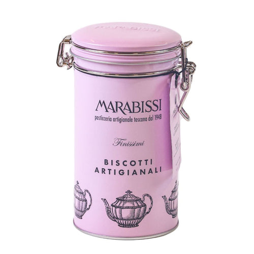 Marabissi Biscotti Almond Cantucci (Pink Tin), 5.29oz