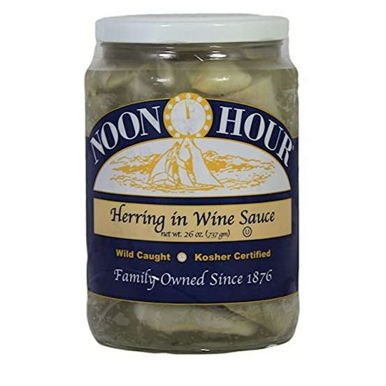 Noon Hour Herring in Wine Sauce, 26oz Cook Swedish