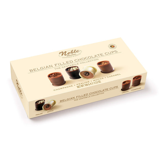 Noble Cantabile Collection Chocolate Cups, 3.52oz
