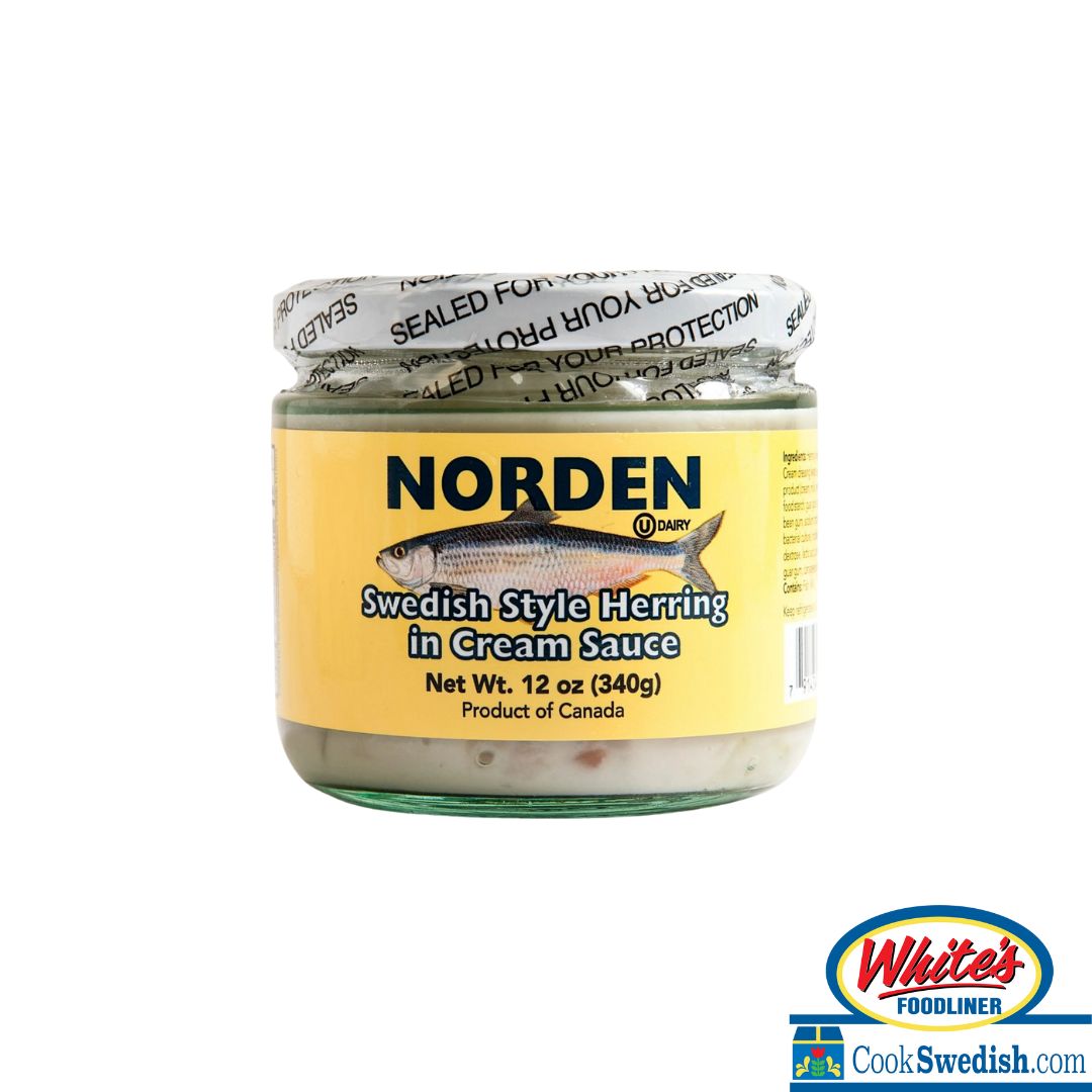 cream fish nets Norden Herring in Cream Sauce, 12oz – Cook Swedish