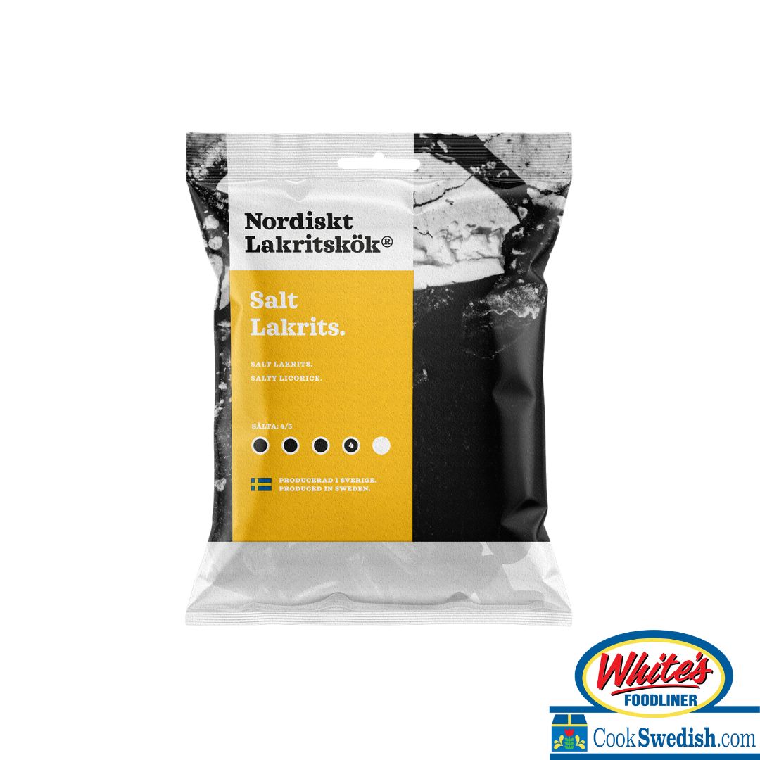 Nordiskt Lakritskok Salt Licorice, 4.23oz – Cook Swedish