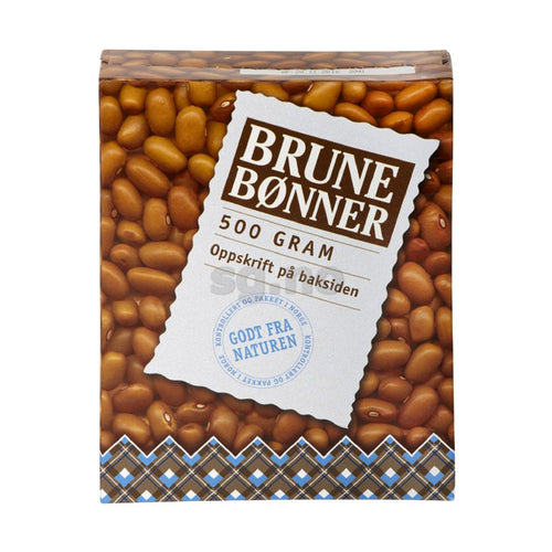 Norwegian Brune Bonner (Brown Beans) Box, 17.64oz