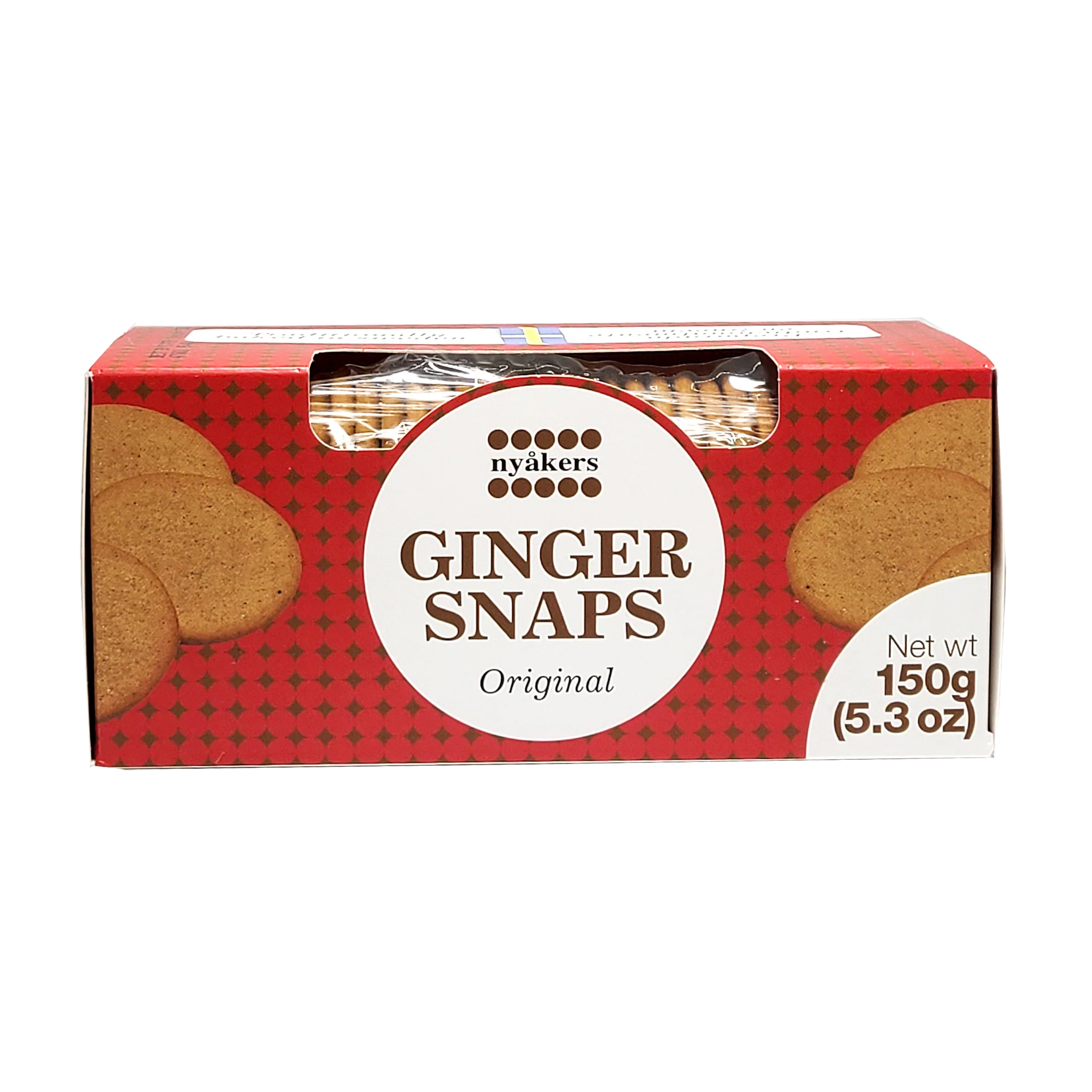 Nyakers Original Ginger Snaps, 5.3oz