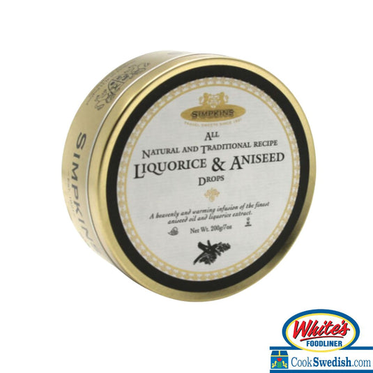Simpkins Licorice & Aniseed Drops, 7oz
