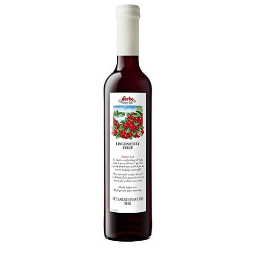 D'arbo Lingonberry Syrup, 16.9oz