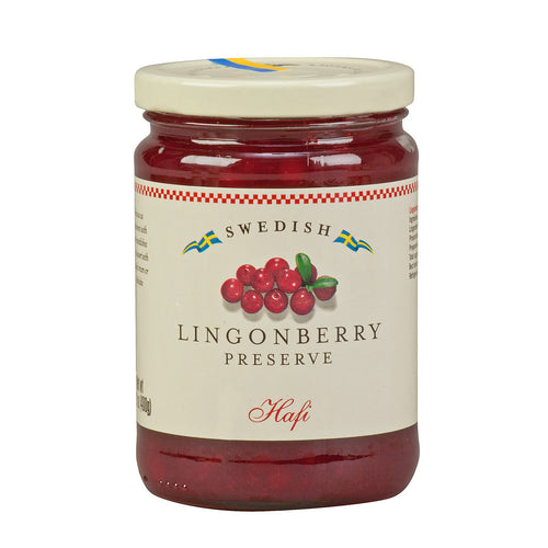 Hafi Lingonberry Preserves, 14.1oz