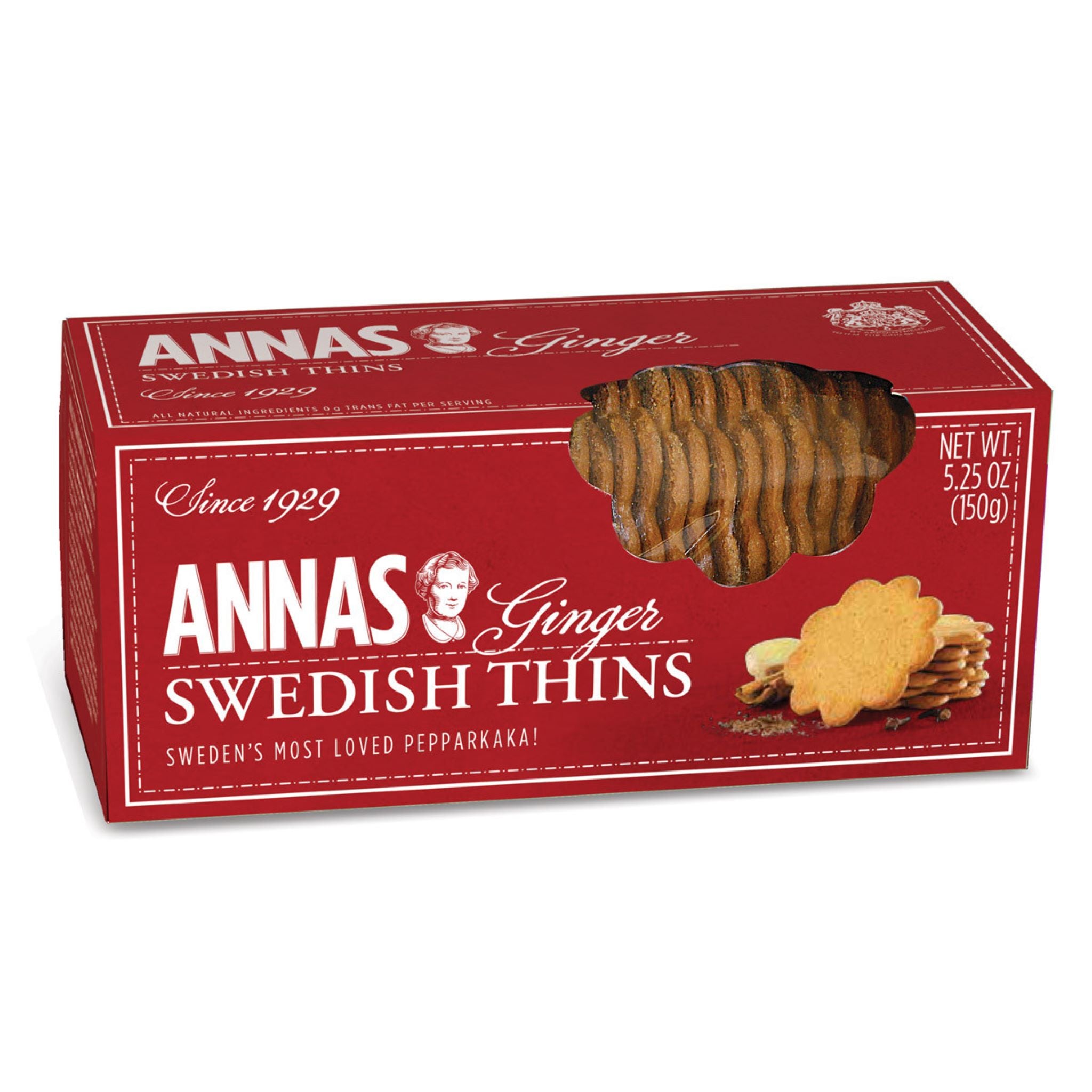 Annas Ginger Swedish Thins - Vacation Destinations