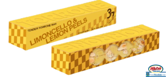 37 Collection Limoncello & Lemon Peels Tender Torrone Bar 3.53oz