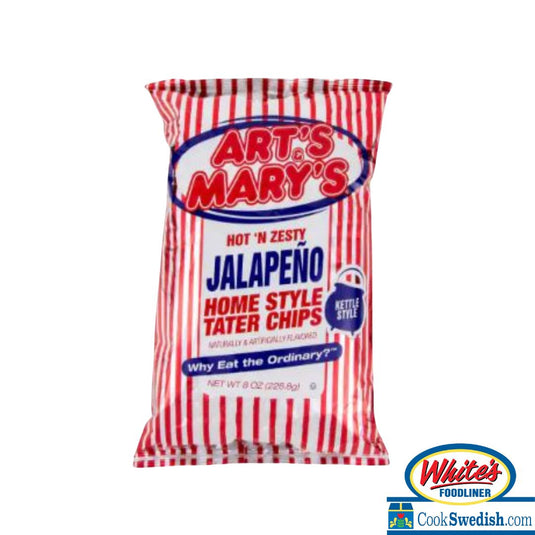 Art's & Mary's Jalapeño Chips, 8oz