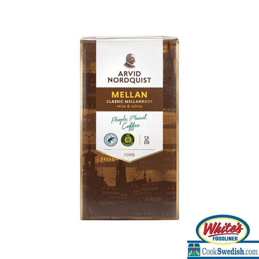 Arvid Nordquist Classic Mellanrost(Medium) Ground Coffee, 17.6oz