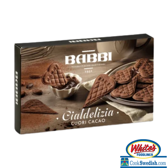 BABBI Little Pleasures Chocolate Wafer Hearts 60g