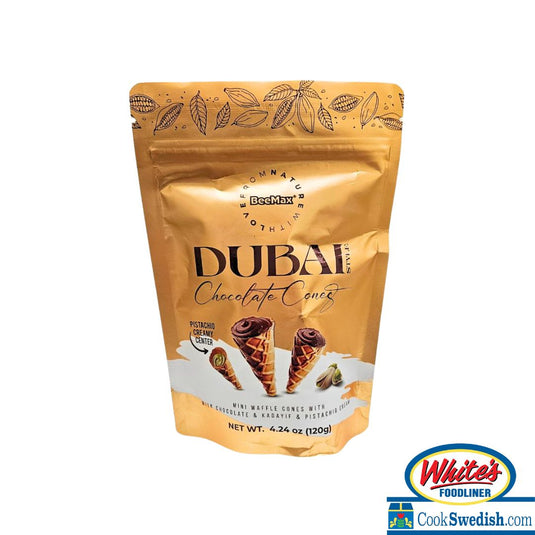 BeeMax Dubai Chocolate Mini Cones, 4.24oz
