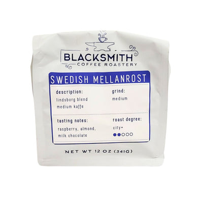 Blacksmith Coffee Swedish Mellanrost, 12oz