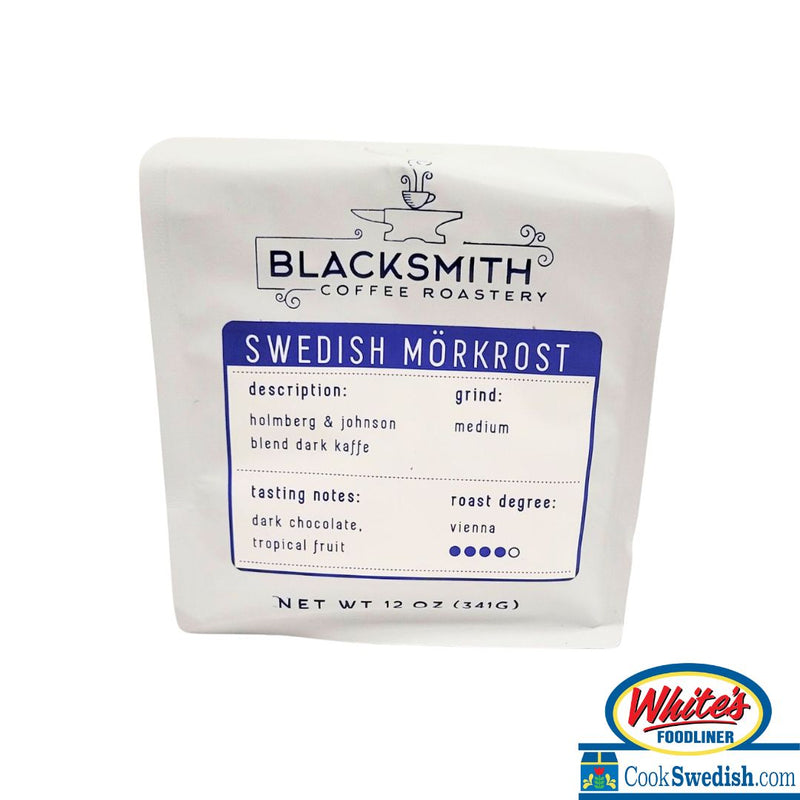 Load image into Gallery viewer, Blacksmith Coffee Swedish Morkrost, 12oz
