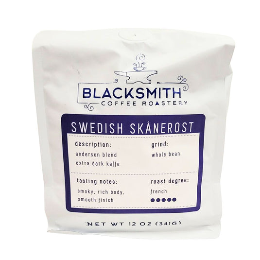 Blacksmith Coffee Swedish Skanerost, 12oz