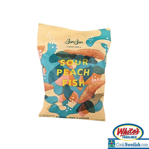 BonBon Sour Peach Fish, 5.2oz