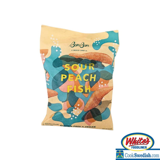 BonBon Sour Peach Fish, 5.2oz