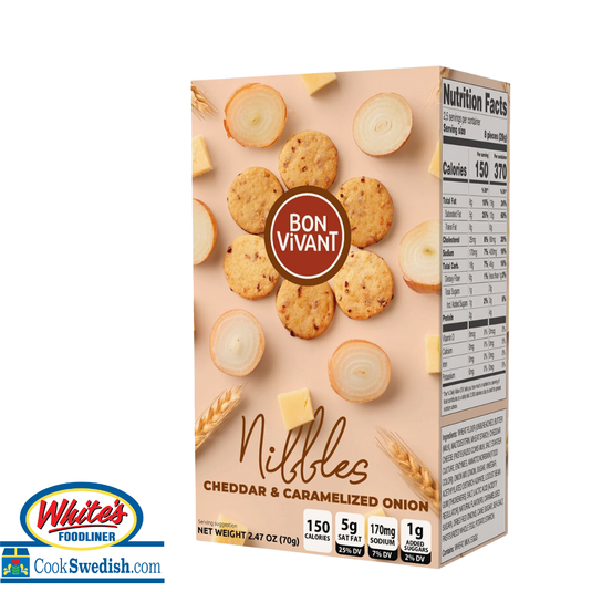 Bon Vivant Cheddar Cheese & Caramelized Onion Nibbles Box – 2.47 oz