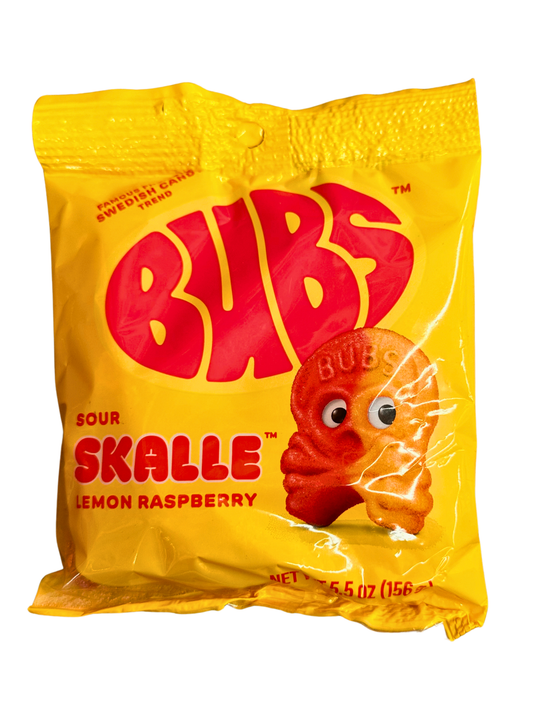 BUBS Sour Skalle – Lemon Raspberry (5.5 oz)