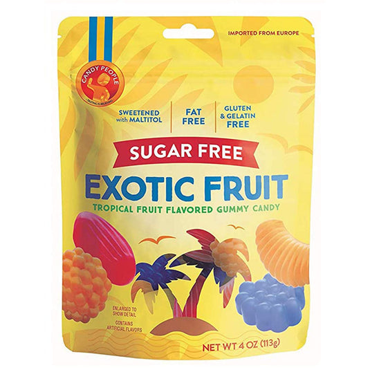 Candy People Sugar-Free Exotic Fruit