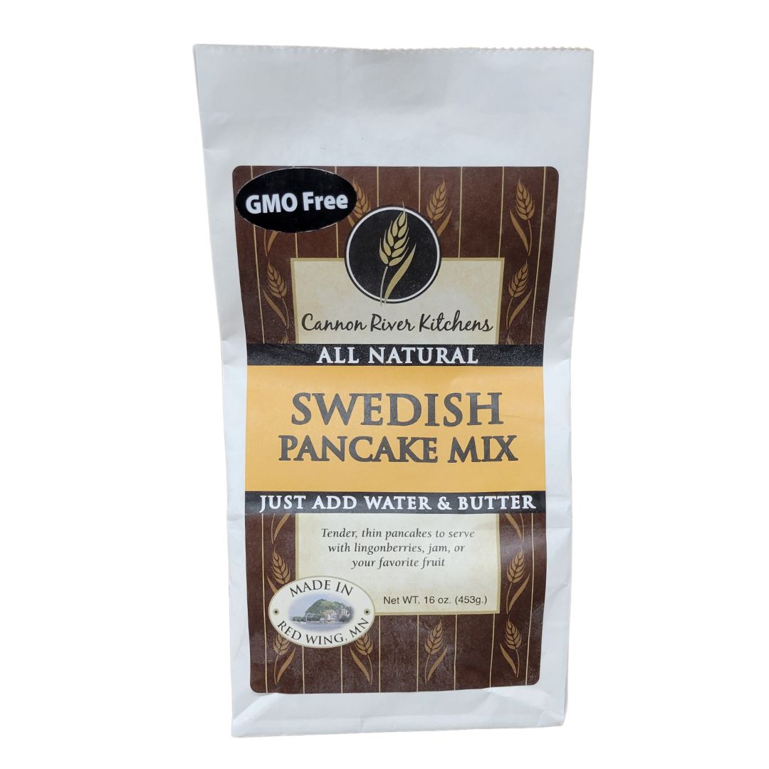 Swedish Pancake Mix by Cannon River Kitchens, 1lb – Cook Swedish