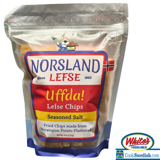 Norsland Uffda! Lefse Chips – Seasoned Salt, 6 oz