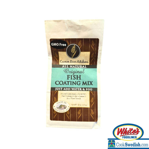 Original Fish Coating Mix by Cannon River Kitchens, 12oz