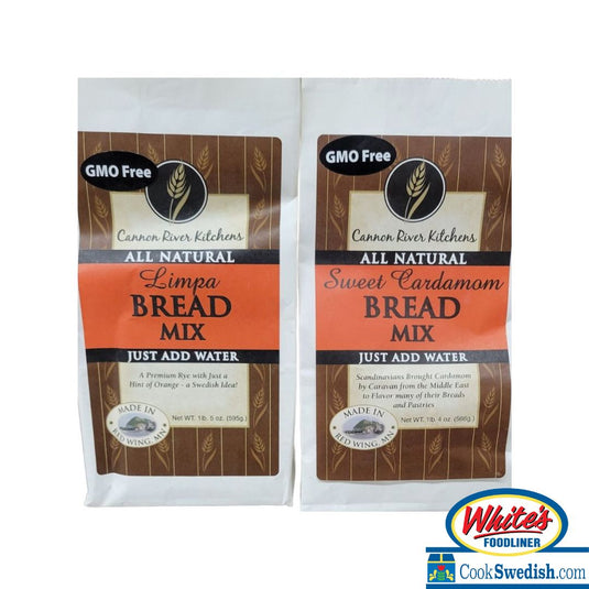 Scandinavian Bread Mix Combo (Limpa & Sweet Cardamom)