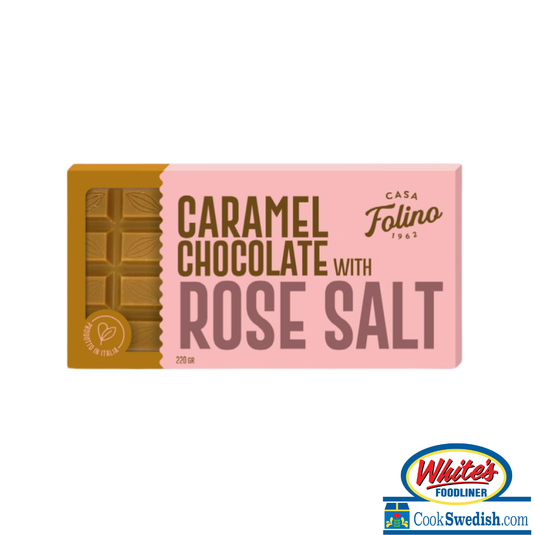 Casa Folino Caramel Chocolate with Rose Salt – 4.23 oz