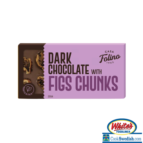 Casa Folino Dark Chocolate with Fig Chunks – 4.23 oz