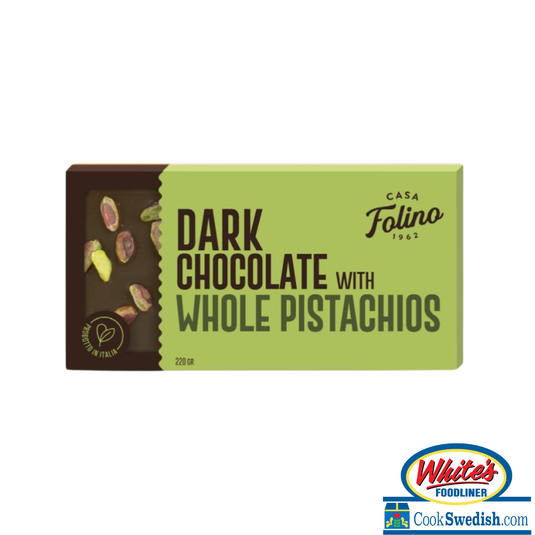 Casa Folino Dark Chocolate with Whole Pistachio – 4.23 oz