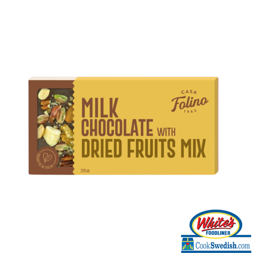 Casa Folino Milk Chocolate with Dried Fruit – 4.23 oz