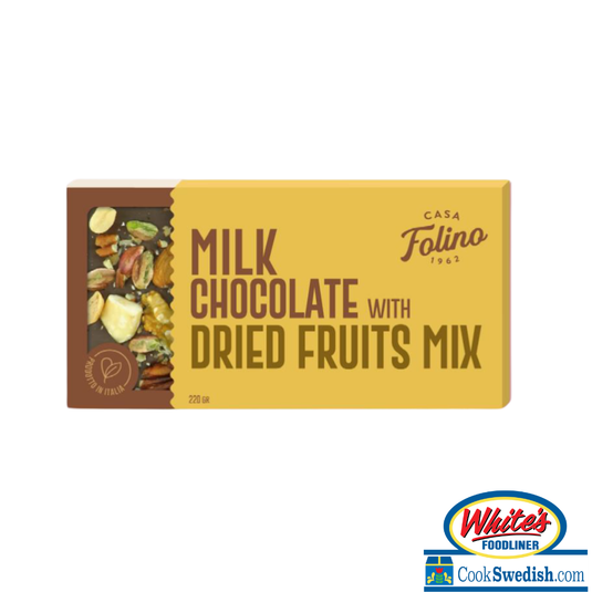 Casa Folino Milk Chocolate with Dried Fruit – 4.23 oz