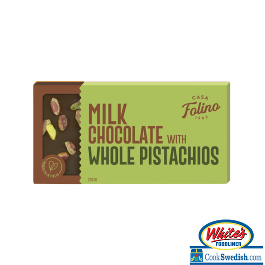 Casa Folino Milk Chocolate with Whole Pistachios – 4.23 oz