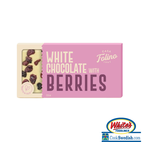 Casa Folino White Chocolate with Berries – 4.23 oz