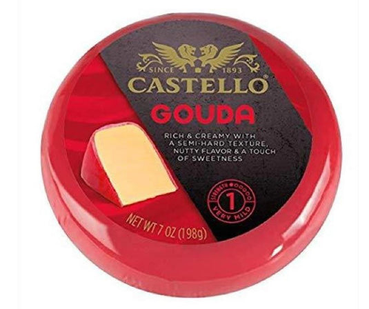 Castello Gouda Cheese Round, 7oz