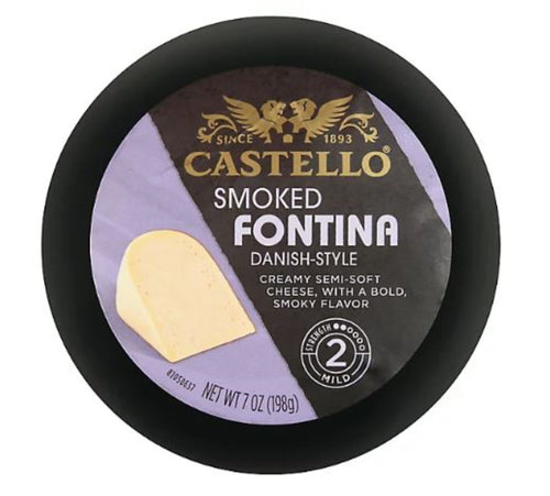 Castello Smoked Fontina Cheese Round, 7oz